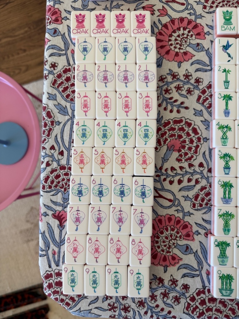 Oh My Mahjong Luminaire Tiles - Picture 3 of 12